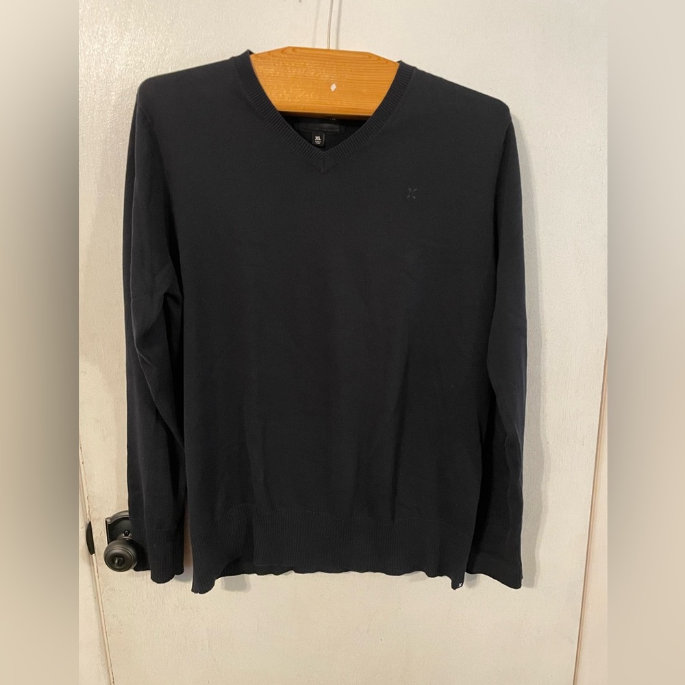 Hurley mens‎ black sweater size Xl